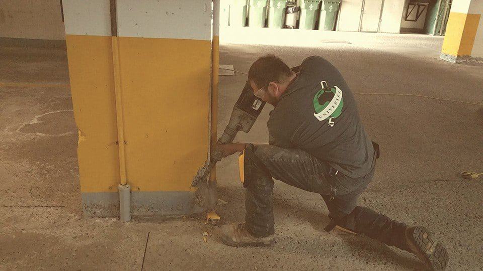 concrete column repair