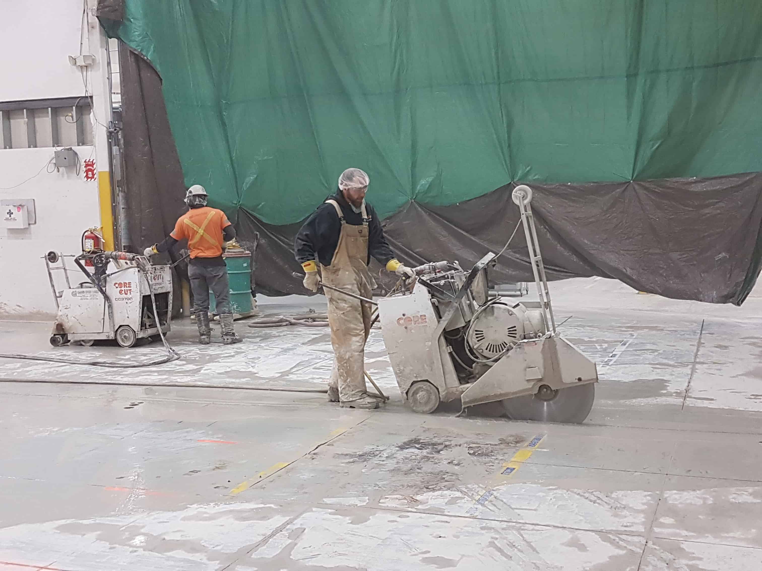 montreal concrete sawing