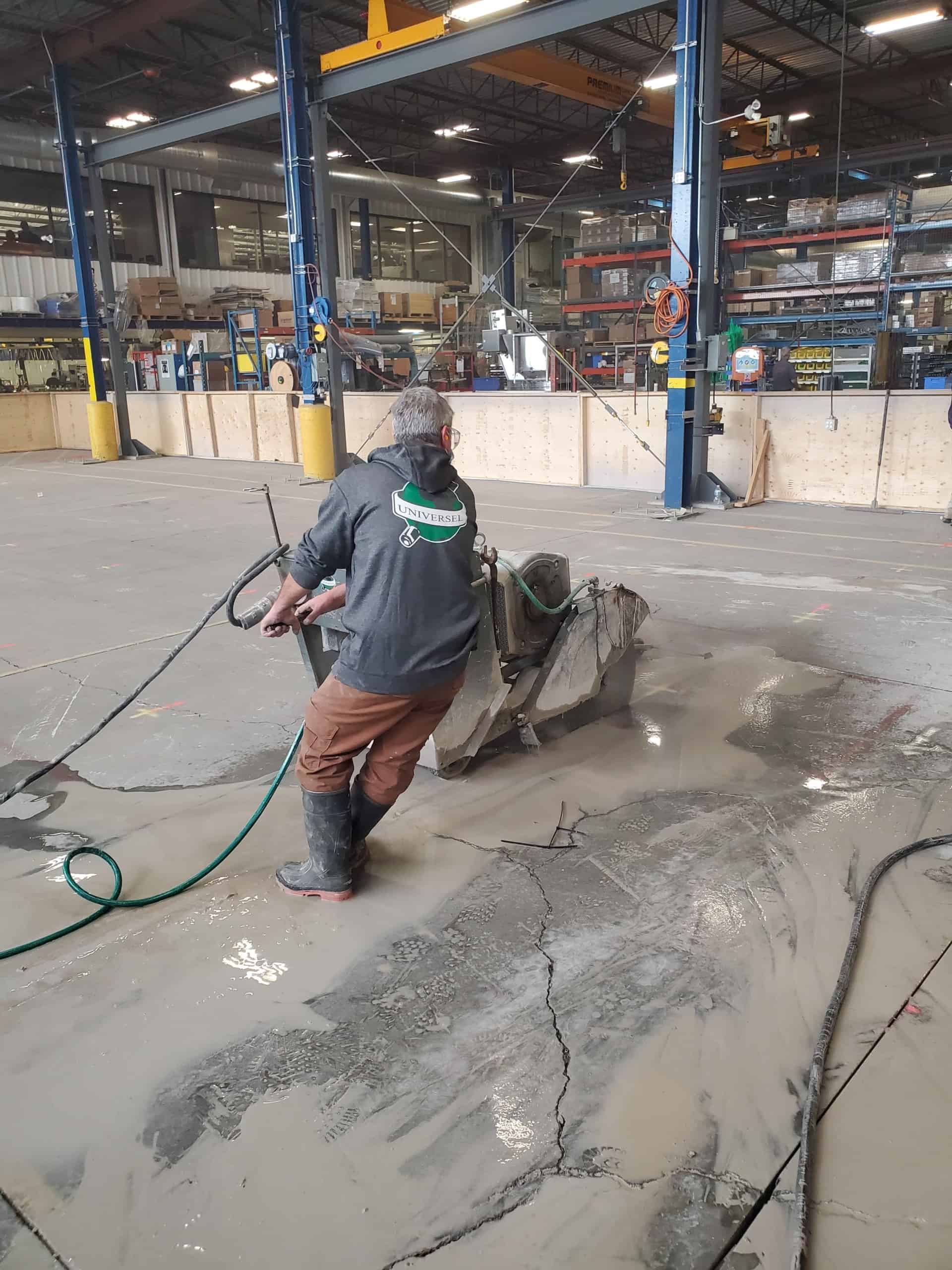 Montreal concrete sawing