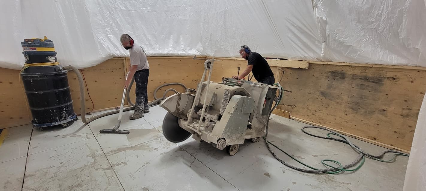 Montreal concrete cutting